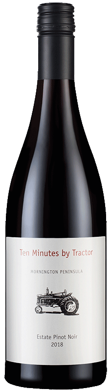 Ten Minutes By Tractor Estate Pinot Noir 2018 Ten Minutes By Tractor Estate Pinot Noir 2018