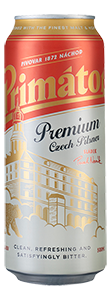 Primátor Premium Pilsner Lager (500ml can) 