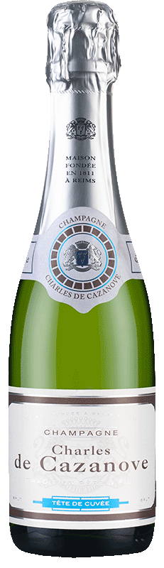 Champagne Charles de Cazanove Brut (half bottle) 