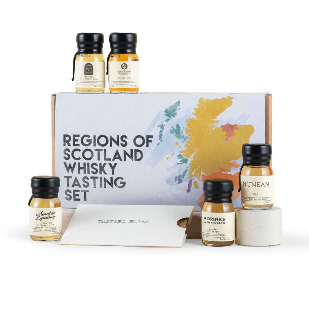 Drinks by the Dram Regions of Scotland Scotch Whisky Tasting Set 