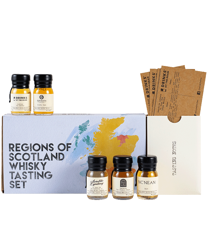 Drinks by the Dram Regions of Scotland Scotch Whisky Tasting Set 