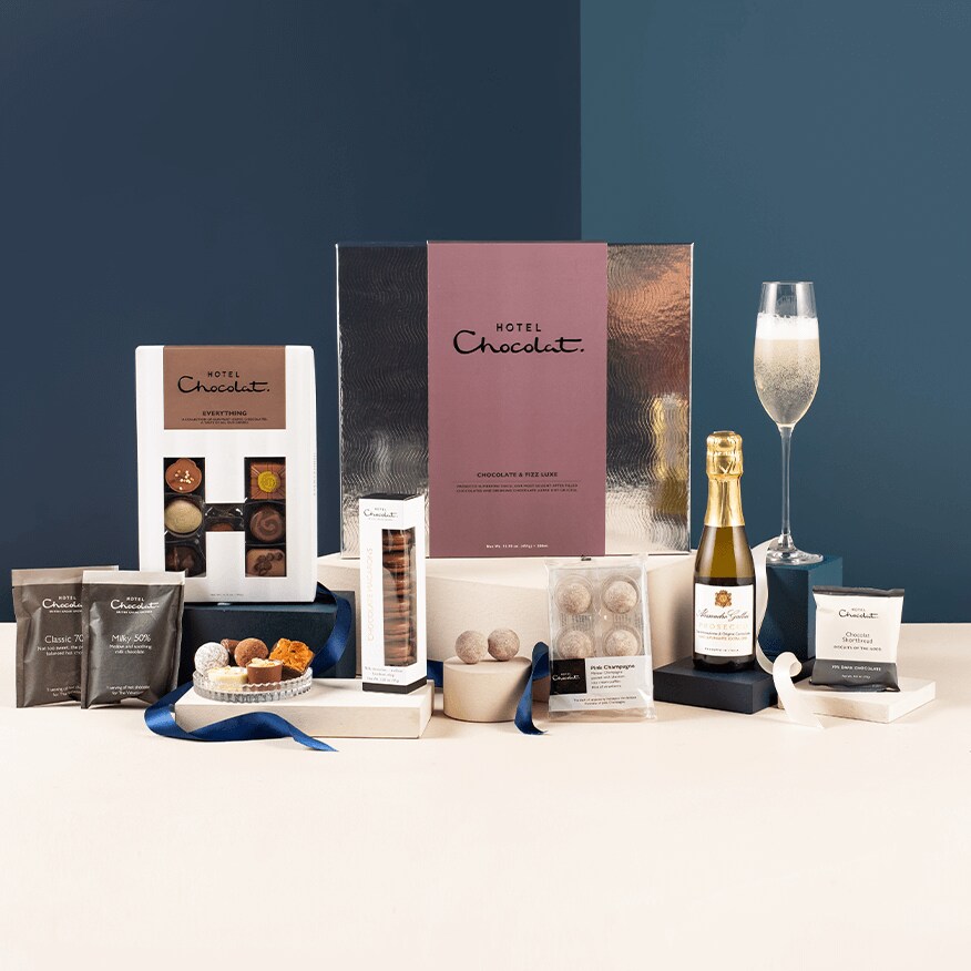 Hotel Chocolat Chocolate & Fizz Hamper 