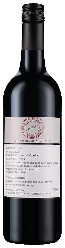 Cleanskin Langhorne Creek Shiraz 2022 Cleanskin Langhorne Creek Shiraz 2022