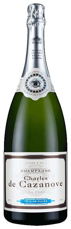Champagne Charles de Cazanove Brut (magnum) NV