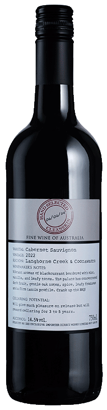 Cleanskin Langhorne Creek Coonawarra Cabernet Sauvignon Cleanskin Langhorne Creek Coonawarra Cabernet Sauvignon