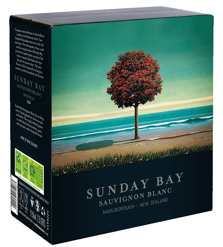 Sunday Bay Sauvignon Blanc (2.25L Wine Box) 2024 Sunday Bay Sauvignon Blanc (2.25L Wine Box) 2024