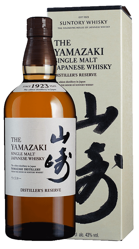 The Yamazaki Single Malt Japanese Whisky Distiller's Reserve The Yamazaki Single Malt Japanese Whisky Distiller's Reserve