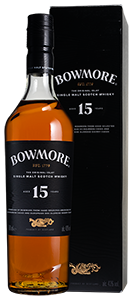 Bowmore 15-Year-Old Single Malt Scotch Whisky (in gift box) 70cl