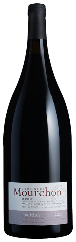 Domaine de Mourchon Séguret Tradition Côtes du Rhône Village Organic Magnum 2022