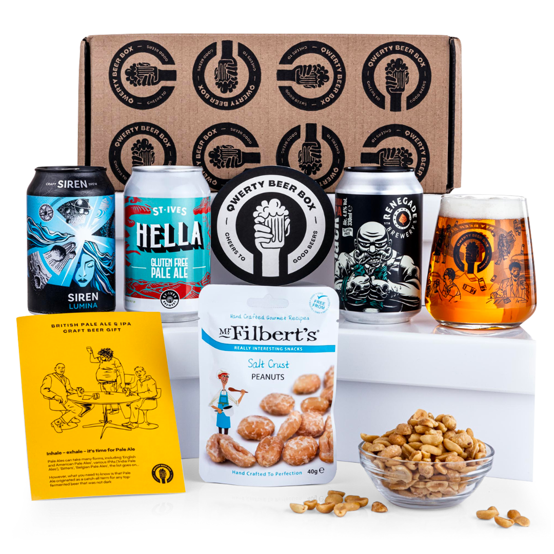 Pale Ale & IPA Hamper By QWERTY Beer Box - Free Delivery*