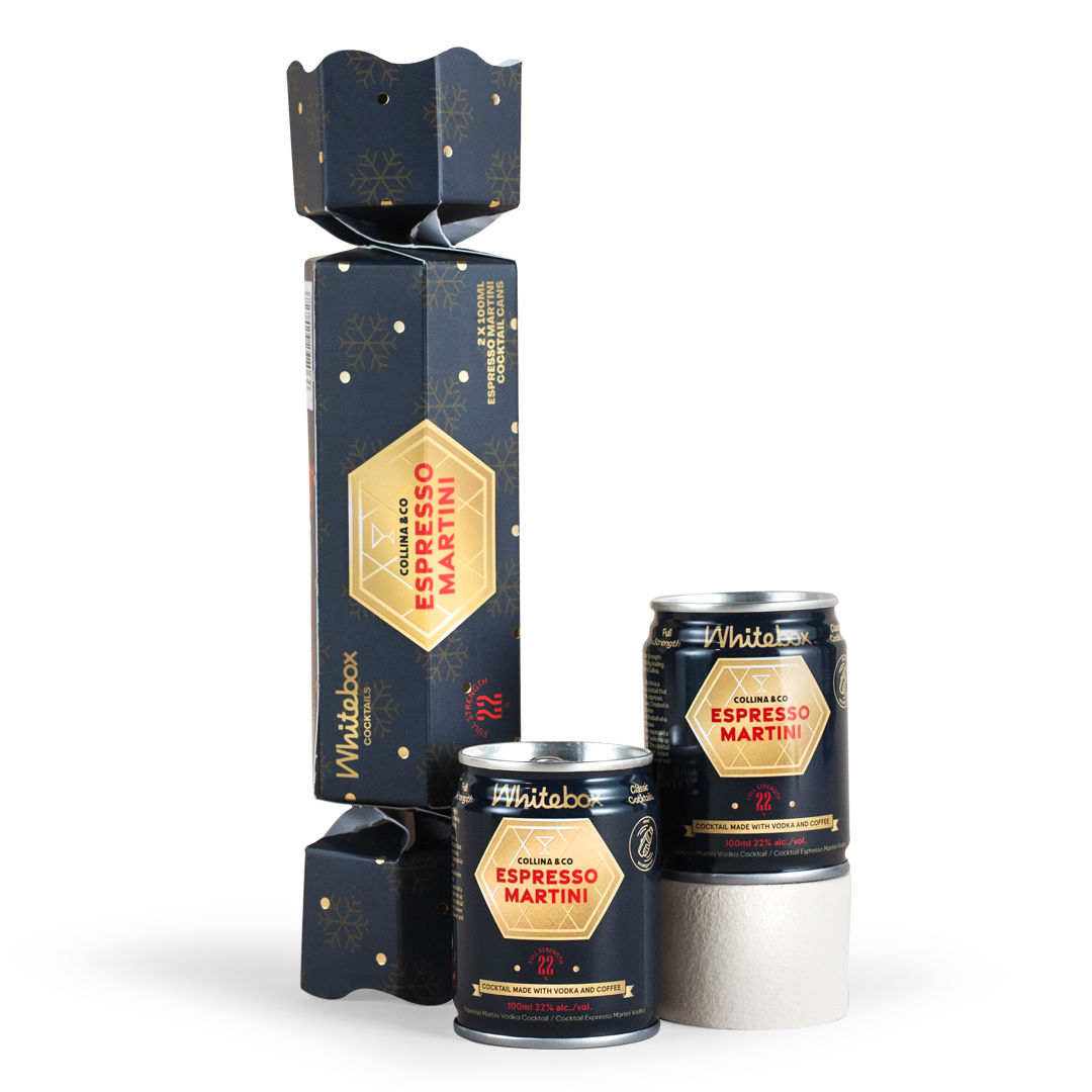 Whitebox Espresso Martini Christmas Cracker Whitebox Espresso Martini Christmas Cracker