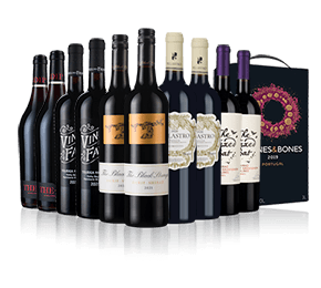 Black Reds Showcase including Stones & Bones Wine Box Black Reds Showcase including Stones & Bones Wine Box