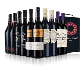 Black Reds Showcase including Stones & Bones Wine Box