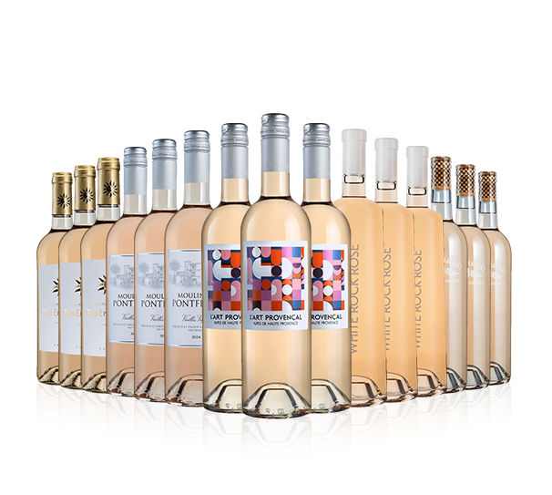 Provence Rosé 15-bottle Showcase