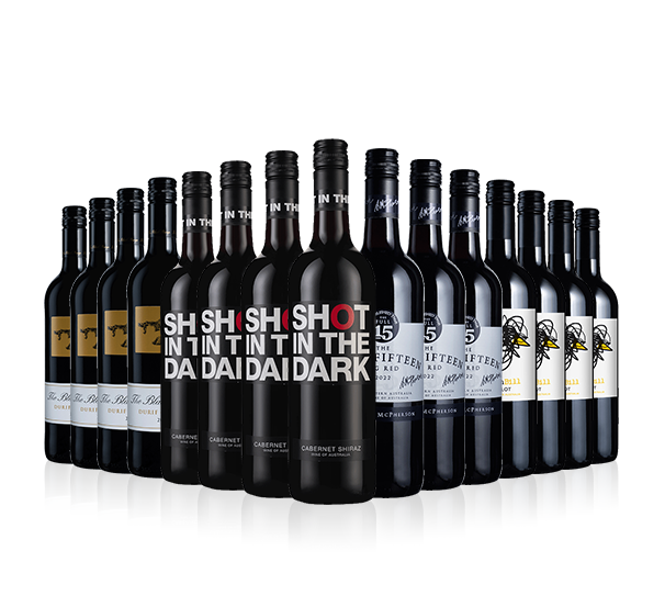 Aussie Reds 15 Bottle Mix