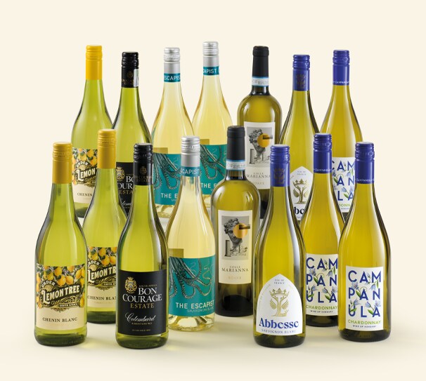 Crisp Whites 15-bottle Sale Mix