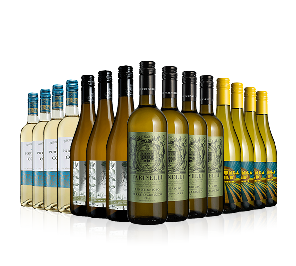 15-bottle Essentials Whites Mix