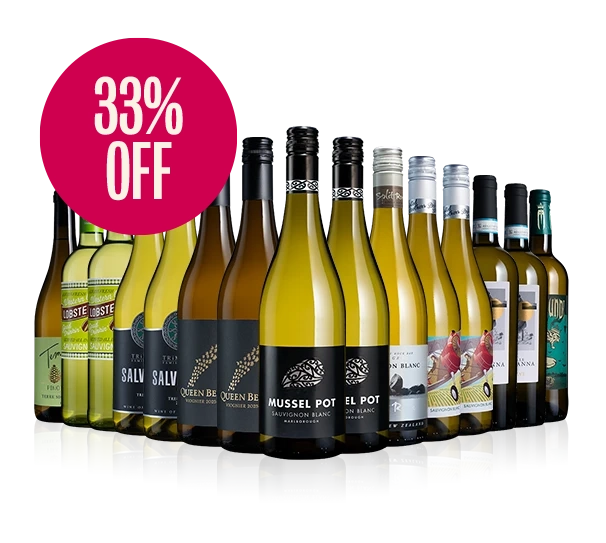 Top-rated Whites 15-bottle Super Mix