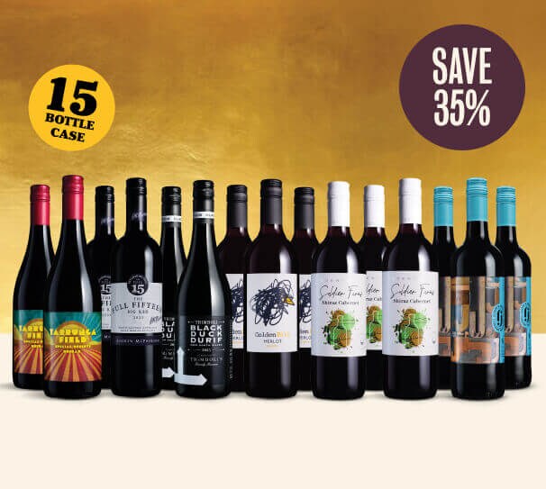 15-bottle Australian Reds Mix 15-bottle Australian Reds Mix