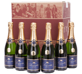 Six Delmotte Champagnes Gift