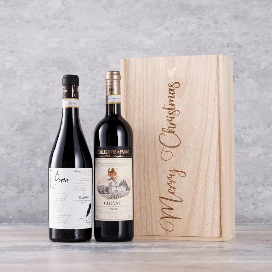 Merry Christmas Italian Duo Gift Merry Christmas Italian Duo Gift