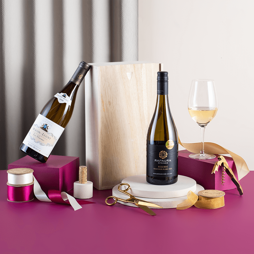 Luxury Duo White Wine Gift Luxury Duo White Wine Gift