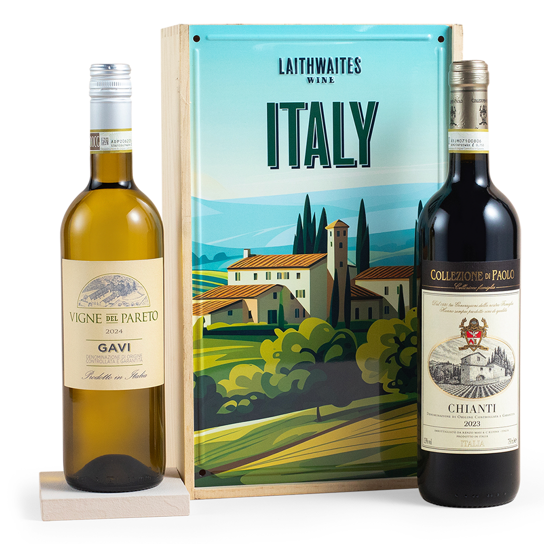 Italian Red & White Wine Gift Set