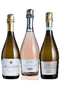 White & Rose Prosecco Trio - Free Delivery*