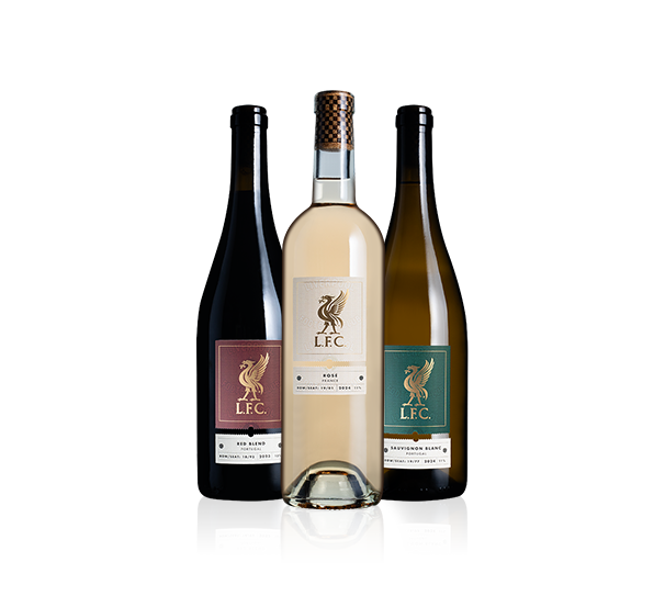 Official Liverpool Football Club Wine Trio Official Liverpool Football Club Wine Trio