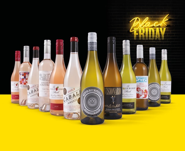 Black Friday Mega Deal Whites & Rosés + gifts Black Friday Mega Deal Whites & Rosés + gifts