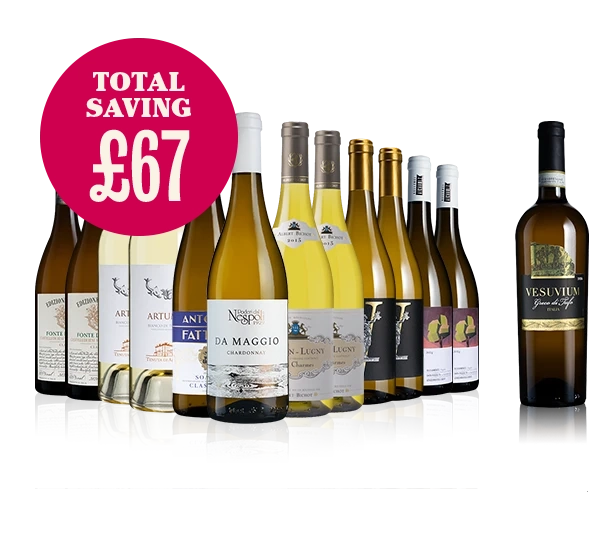 Luxury Italian Whites Mega Deal with FREE bottle