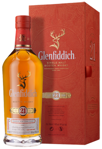 Glenfiddich 21-year-old Single Malt Scotch Whisky (in gift box) (70cl) NV