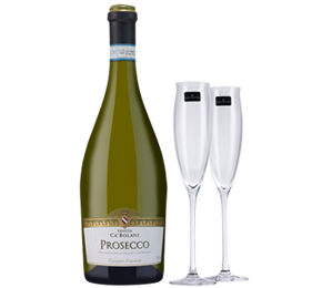 FREE Ca'Bolani Prosecco + 2 Flutes FREE Ca'Bolani Prosecco + 2 Flutes