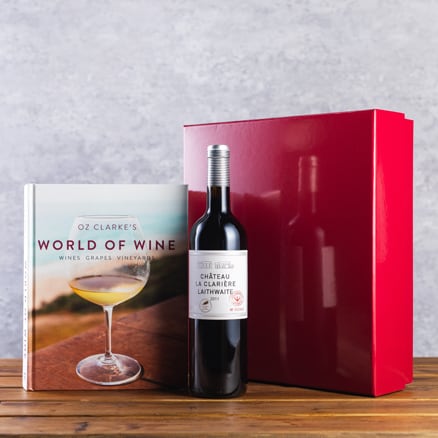 Oz Clarke's Book and Wine Gift Set 