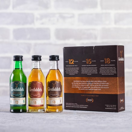 Glenfiddich Mini Mix (3x5cl) Gift