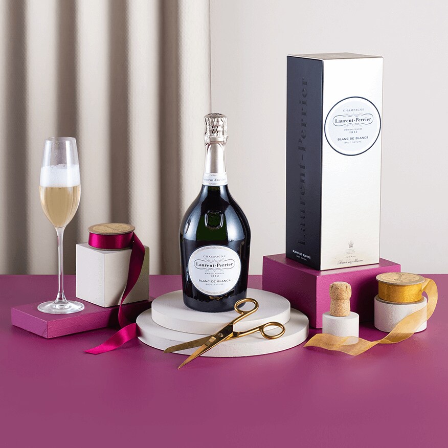 Laurent-Perrier Blanc de Blancs Champagne Gift Laurent-Perrier Blanc de Blancs Champagne Gift