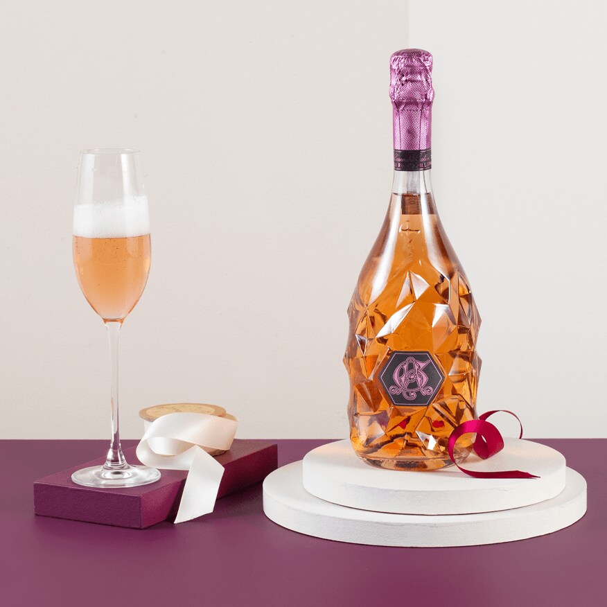 Alessandro Gallici Anniversario Rosé  Prosecco Gift