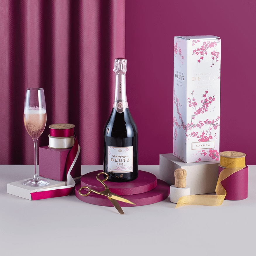 Champagne Deutz Brut Rosé Sakura Edition (in gift box) 