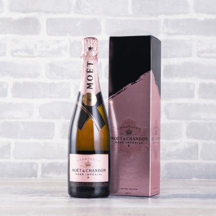 Champagne Moët & Chandon Rosé Imperial Limited Edition Gift