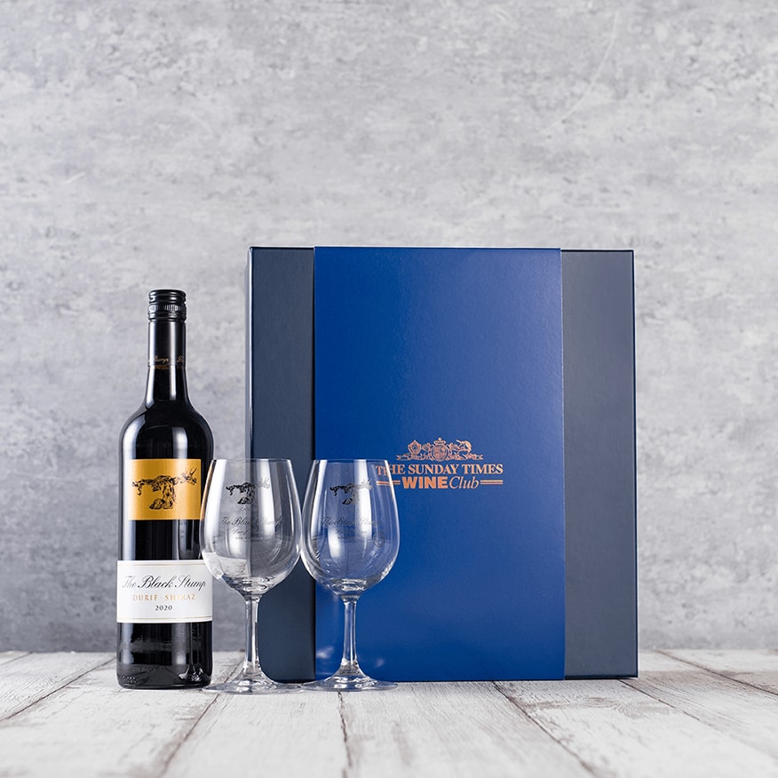 Black Stump & Glasses Gift Set Black Stump & Glasses Gift Set