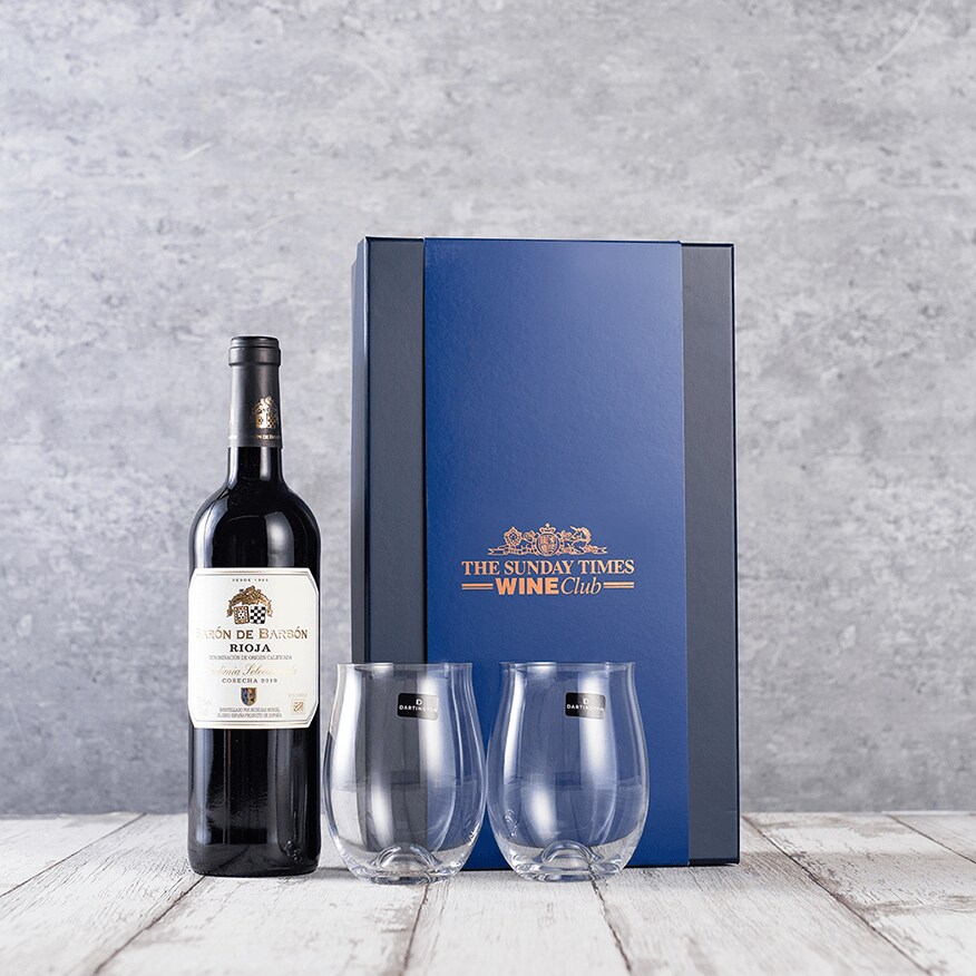Rioja & Glasses Gift Set Rioja & Glasses Gift Set