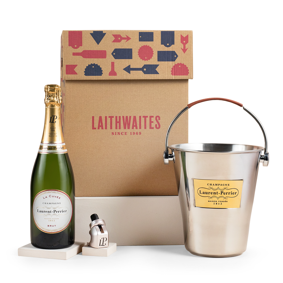 Laurent-Perrier La Cuvée, Ice Bucket & Bottle Stopper Gift Set