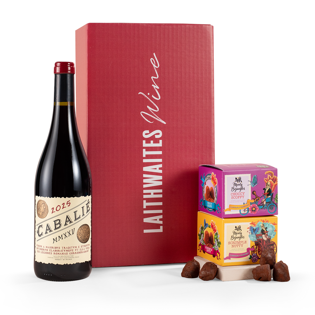Red Wine & Gourmet Chocolate Truffle Gift Set - Free Delivery* Red Wine & Gourmet Chocolate Truffle Gift Set - Free Delivery*