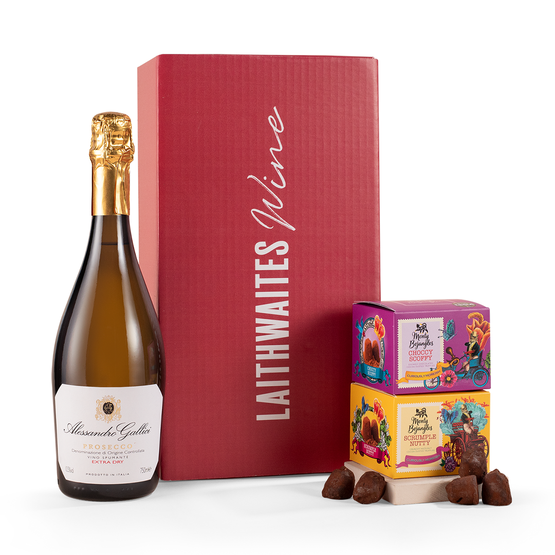 Prosecco & Gourmet Chocolate Truffle Gift Set - Free Delivery* Prosecco & Gourmet Chocolate Truffle Gift Set - Free Delivery*
