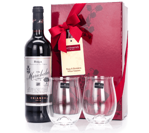 Rioja and Dartington Crystal Tumblers Gift Set 
