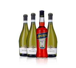 Aperol Spritz Mix - Prosecco Trio + Aperol Aperol Spritz Mix - Prosecco Trio + Aperol