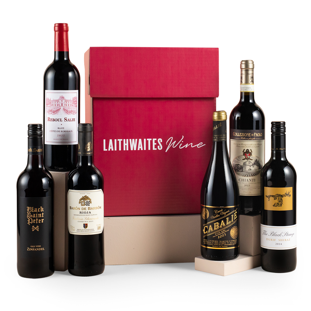 Classic Six Red Wine in Gift Box - Despatches from November - Free Delivery*