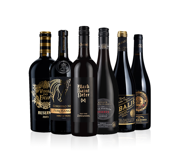 Luxury Black Reds Six Luxury Black Reds Six