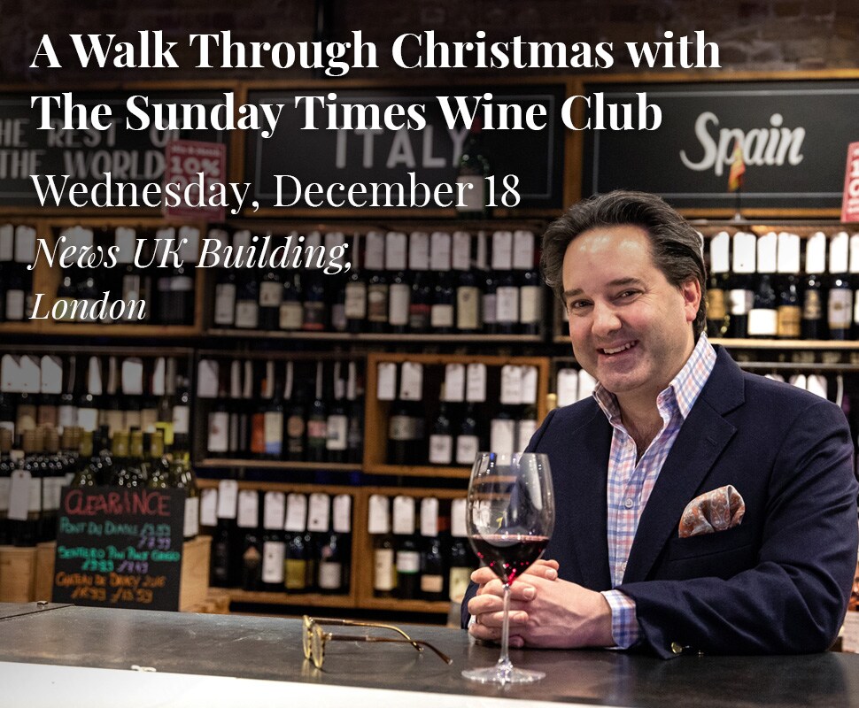 A Walk Through Christmas with The Sunday Times Wine Club
